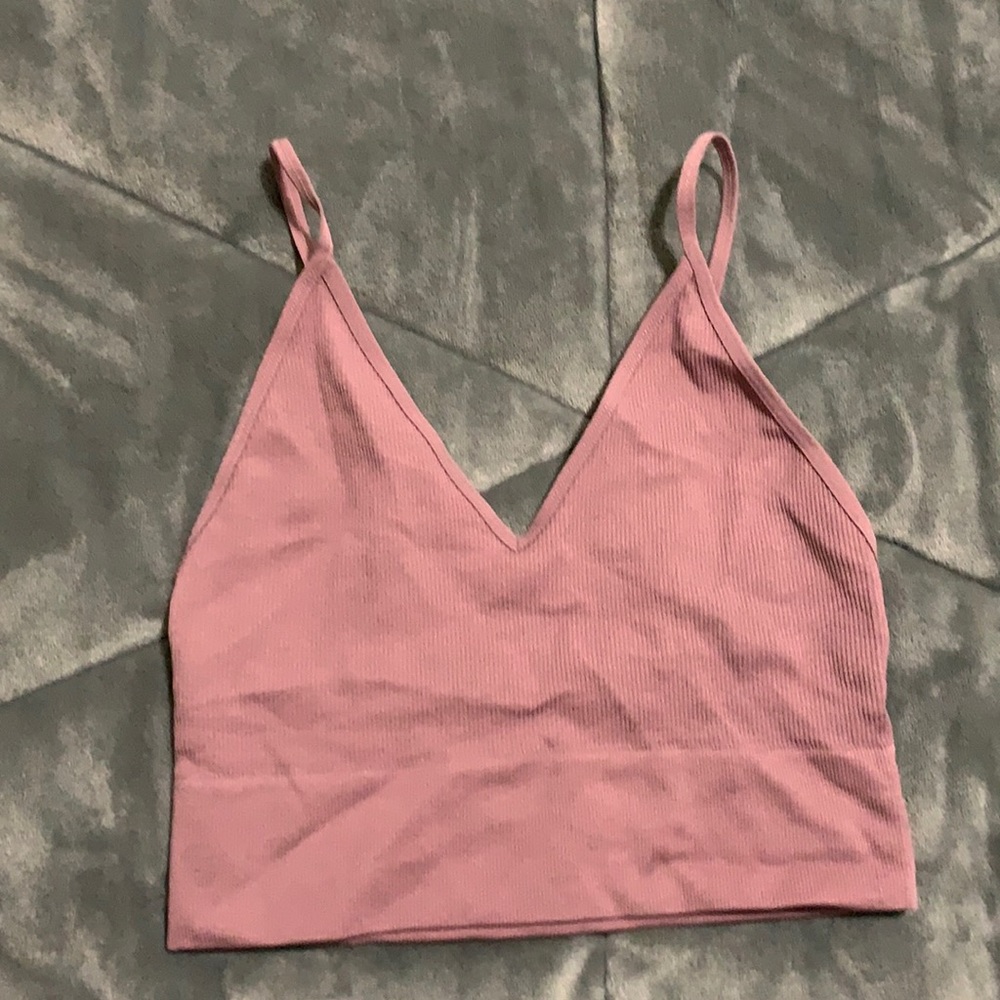 Plum pink bralette size: small/medium
